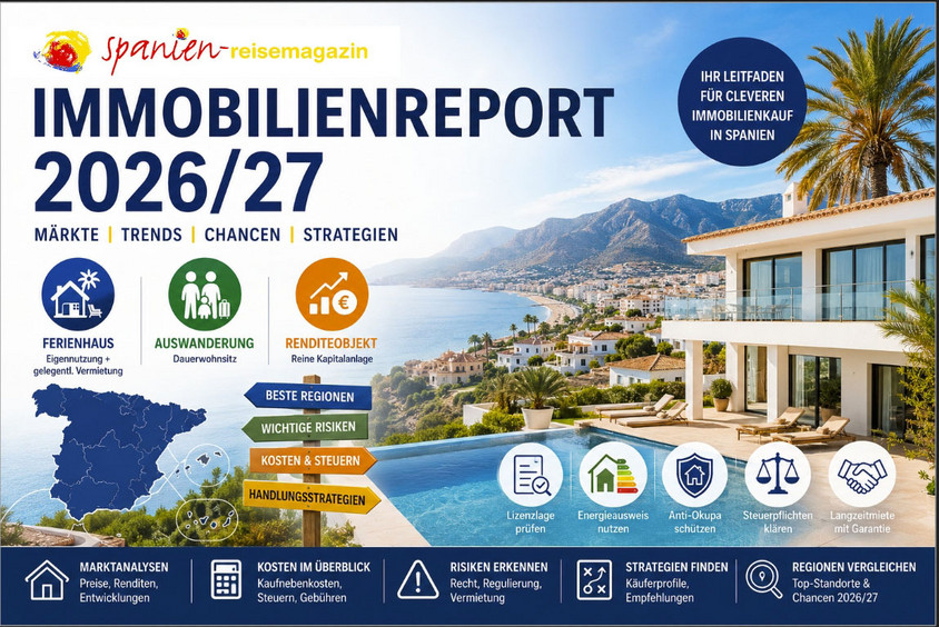 Immobilien in Spanien kaufen. Graphik Alexander Gresbek Immobilienkauf in Spanien