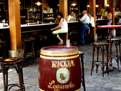 Baskische Bar in der Provinz &Aacute;lava