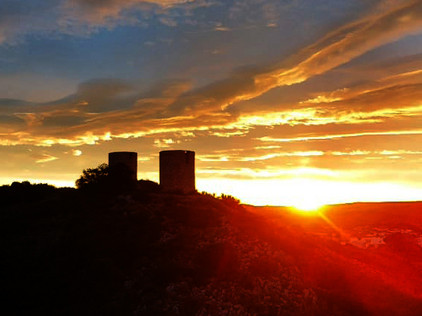Windmühlen an der Costa Blanca Windmühlen in Spanien