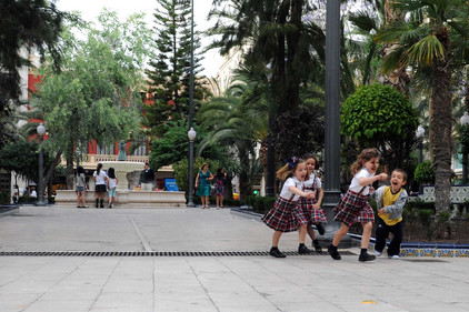 Kinder in Elche, Foto Tobias Büscher Kinder in Elche