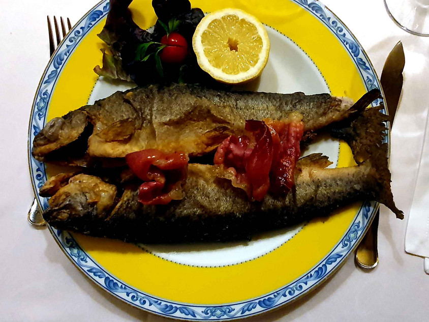 Forellen heißen auf Spanisch truchas truchas zubereitet