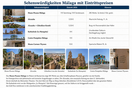 Reisetipps zu Málaga Reisetipps zu Málaga