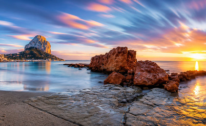 Calpe an der Costa Blanca