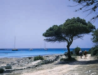 Küste am Mittelmeer Mittelmeerküste