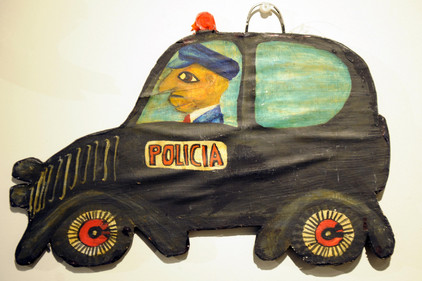 Polizeiauto als Spielzeug