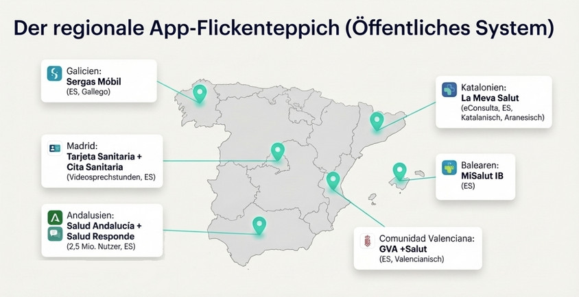 Gesundheitsapps in Spanien