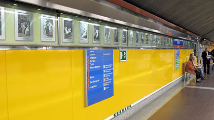 Metrostation Goya, Foto Tobias Büscher Metrostation Goya