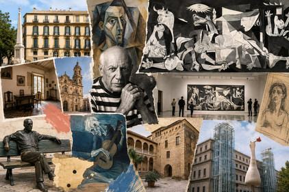 Pablo Picasso, Kollage Alexander Gresbek Pablo Picasso