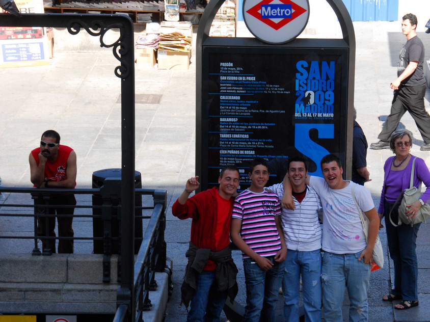 Plakat San Isidro, Foto Tobias Büscher San Isidro