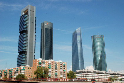 Torres de Madrid, Foto Tobias Büscher Hochhäuser in Madrid