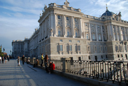 K&ouml;nigspalast in Madrid