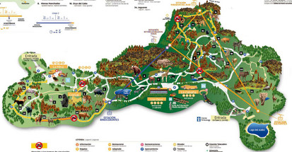 Lageplan Cabárceno