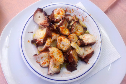 Pulpo im Detail