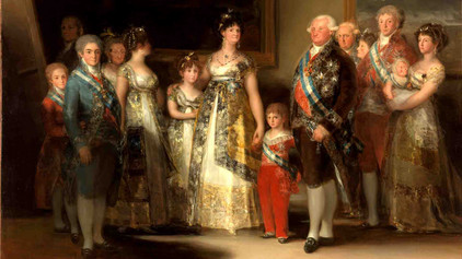 Bild von Goya im Prado Goyas Bild Die Königsfamilie