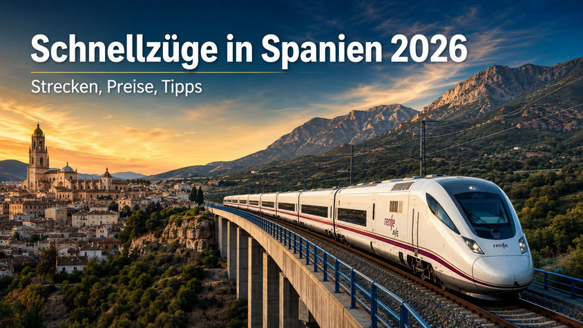 Schnellz&uuml;ge in Spanien