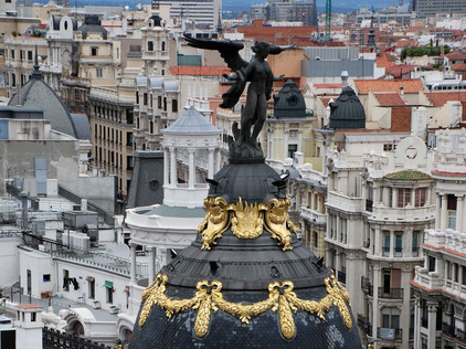 Spanischer Schutzengel in Madrid