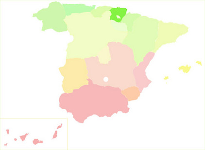 Lage von Ciudad Real auf Spanienkarte