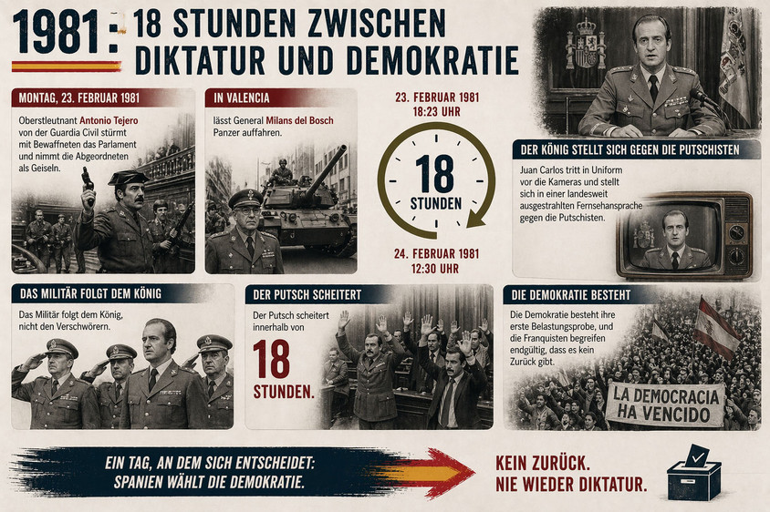 1981: der Putsch in Spanien