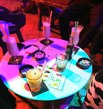 Drinks in einer Bar in Vigo Drinks in einer spanischen Bar