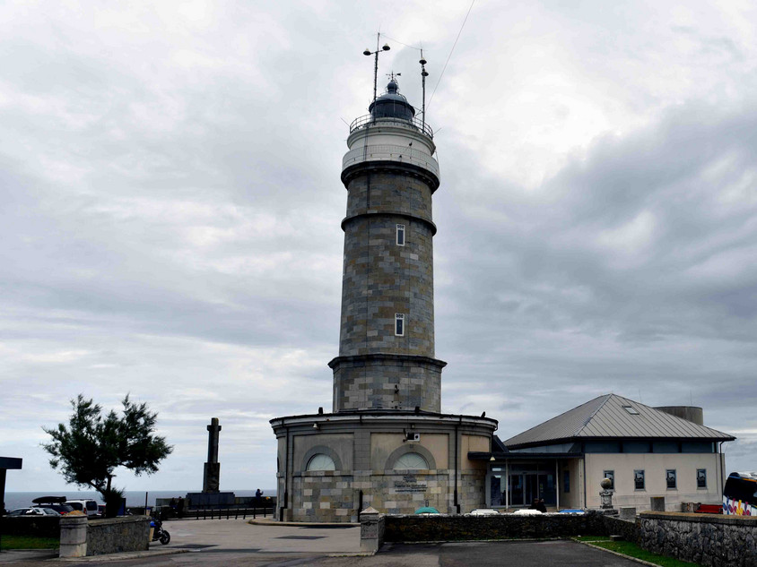 Faro in Kantabriens Hauptstadt Santander