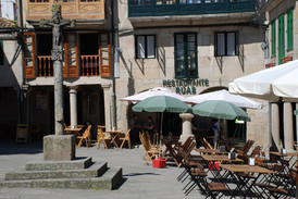 Platz in Pontevedra