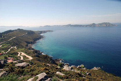 Südgalicische Bucht in Spanien