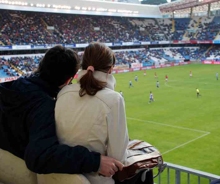 La Coruña Stadion im galicischen La Coruña