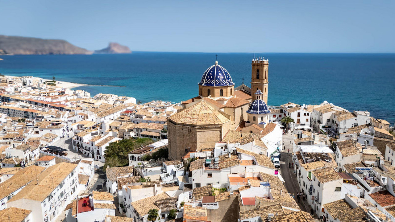 Altea an der Costa Blanca