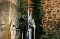 Gusseiserne Statue Semana Santa
