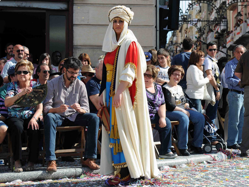 Historisches Fest in Spanien