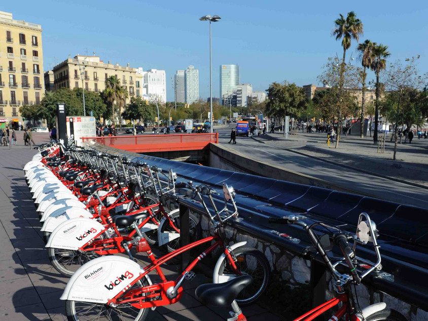 Fahrräder in Barcelona Fahrräder in Barcelona