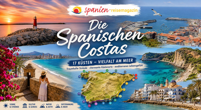 K&uuml;sten Spaniens