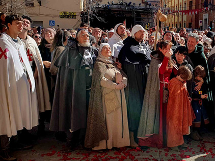 Historisches Fest der Liebe im Aragón