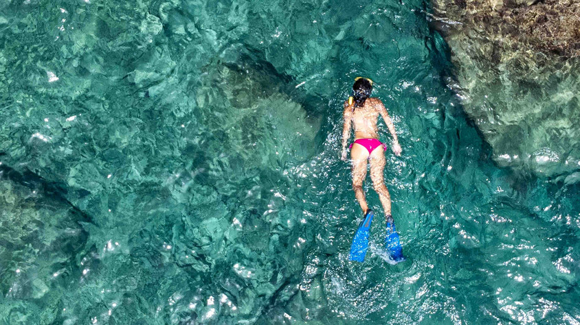 Schnorcheln im spanischen Mittelmeer Schorcheln in Spanien