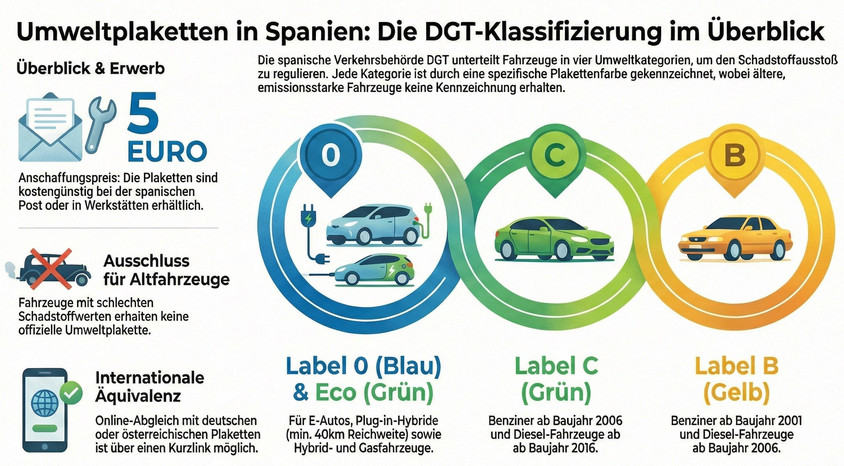 Grafik zu Spaniens St&auml;dten und Plaketten