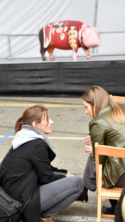 Event in der galicischen Stadt Lal&iacute;n