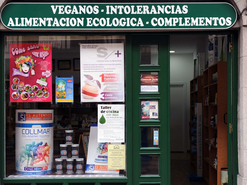 Vegane Produkte in Spanien