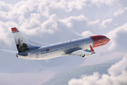 Ramón y Cajal auf einem Flugzeug aus Norwegen