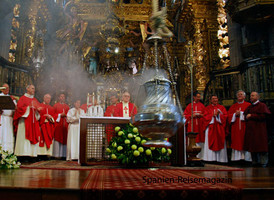 In der Kathedrale von Santiago de Compostela