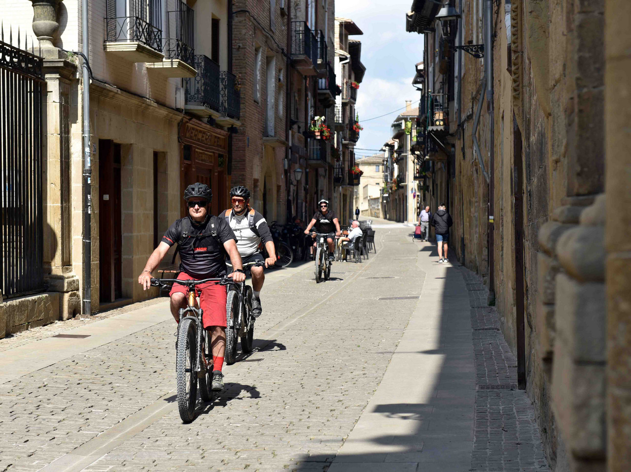 Biker in Navarra