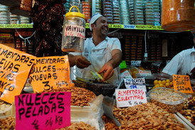 Gemüsehändler Mario in Málaga