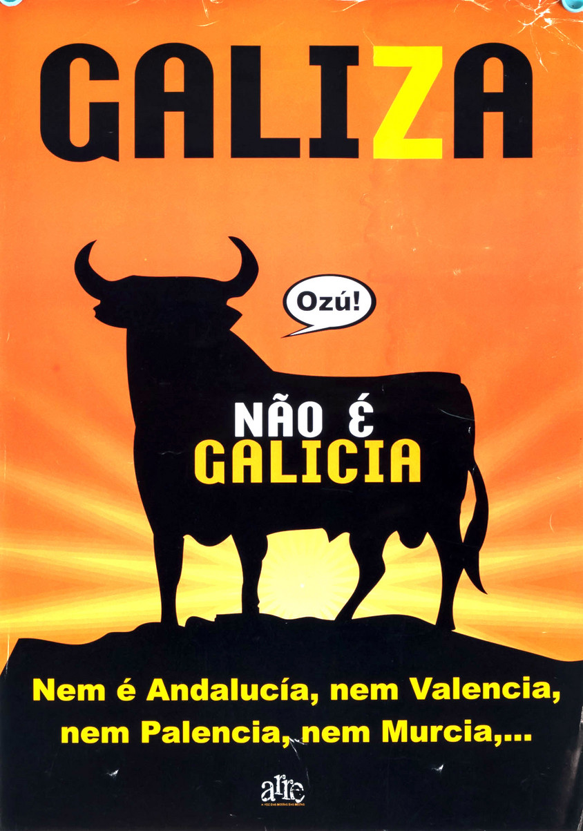 Plakat f&uuml;r Galicien alias Galiza