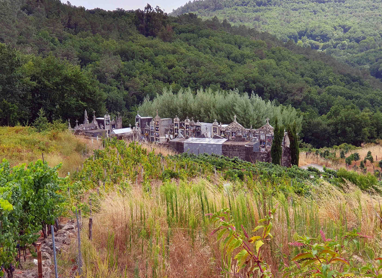 Friedhof nache Carballiño, Foto Tobias Büscher Friedhof nahe Carballiño