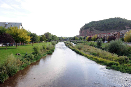 100 km lang: Der Río Najerilla Fluss durch die Rioja