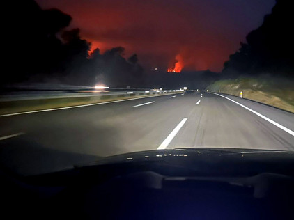 Waldbrand in Galicien