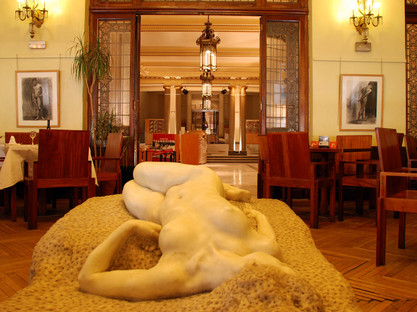 Skulptur in Bellas Artes in Madrid