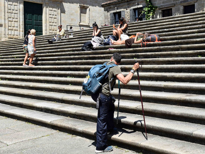 Treppe in Santiago de Compostela Santiago de Compostela