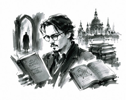Spaniens Literaten, Graphik Alexander Gresbek Literatur aus Spanien