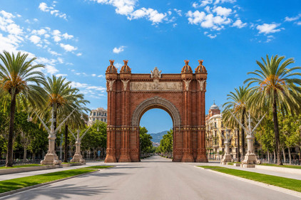 Triumpfbogen, Foto Alexander Gresbek Barcelonas Triumpfbogen