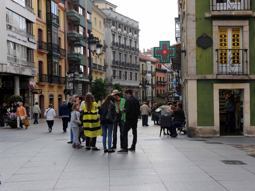 Zentrum von Avil&eacute;s